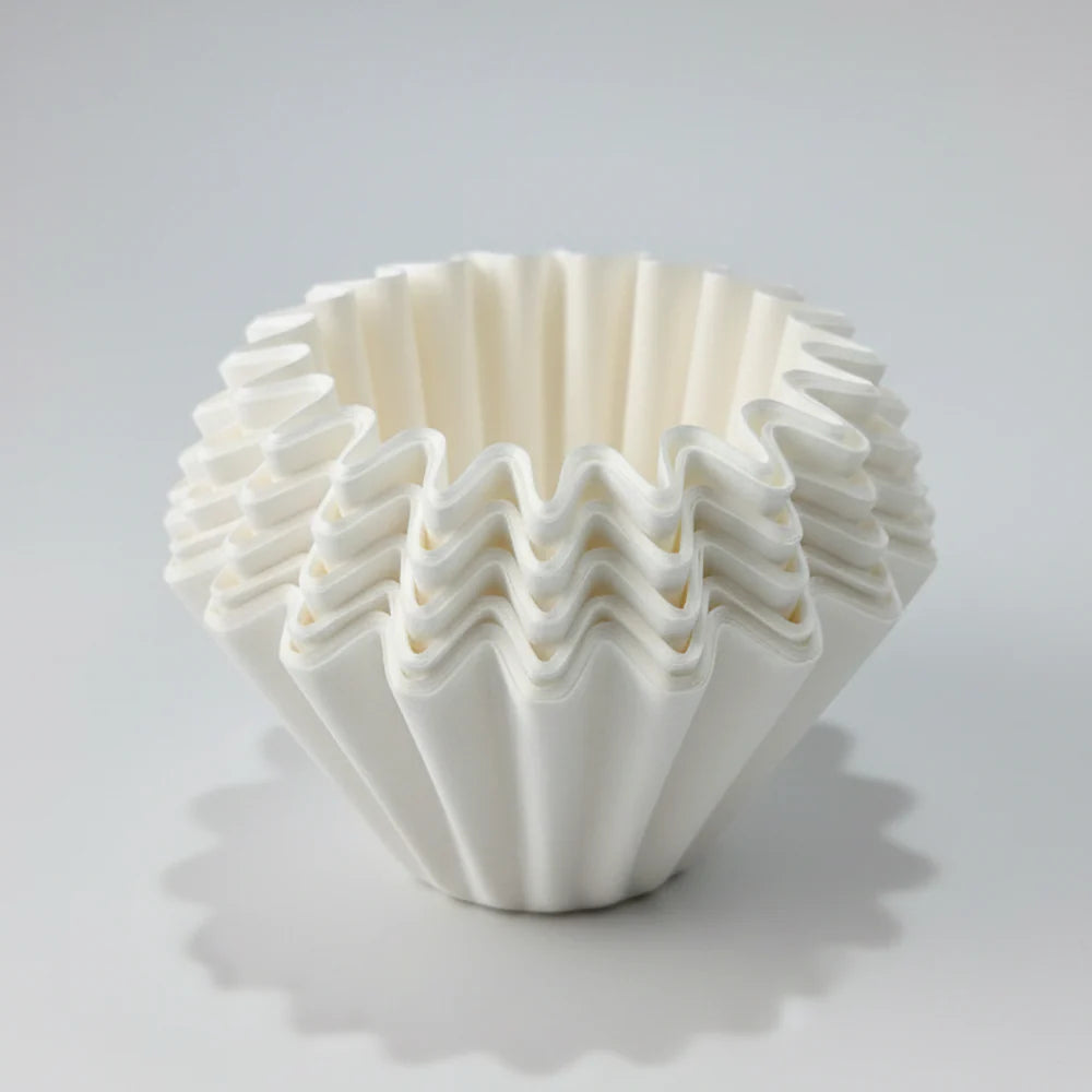 Brezi Wave Paper Filters – 155 (50 pcs)